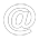 Icon e-mail contact